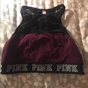 Pink Sports Bra