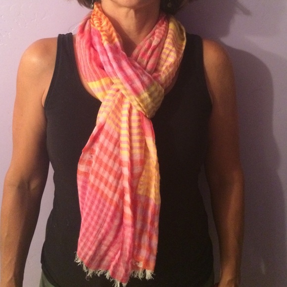 J.jill plaid scarf/shawl