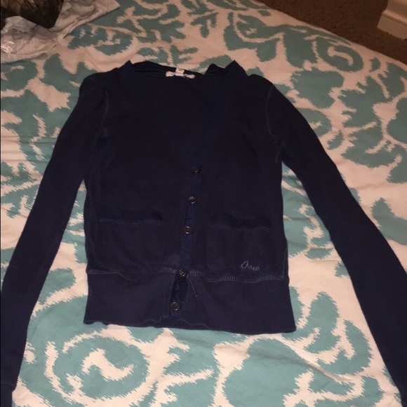 Aeropostale navy blue cardigan (open 2 any offers)