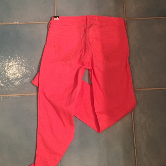 NWT Hollister Hot Pink Jeggings - Picture 3 of 3