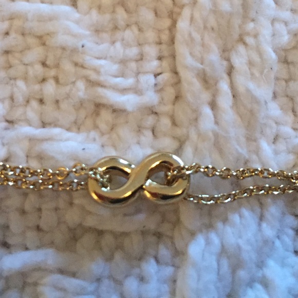 kate spade gold infinity necklace