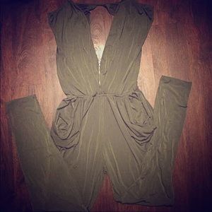 Beautiful olive green jumpsuit
