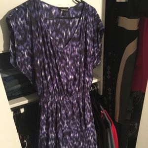 Reserved!! Express blue dress L