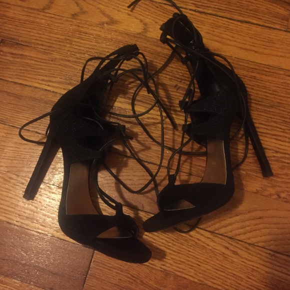 SOLD - Stuart Weitzman Leg Wrap sandal