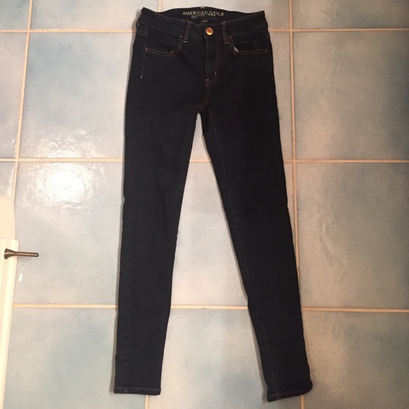 American Eagle Indigo Wash Jeggings