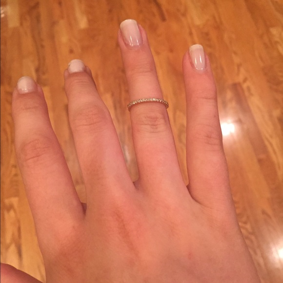 Rose Gold Diamond Band