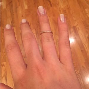 Rose Gold Diamond Band