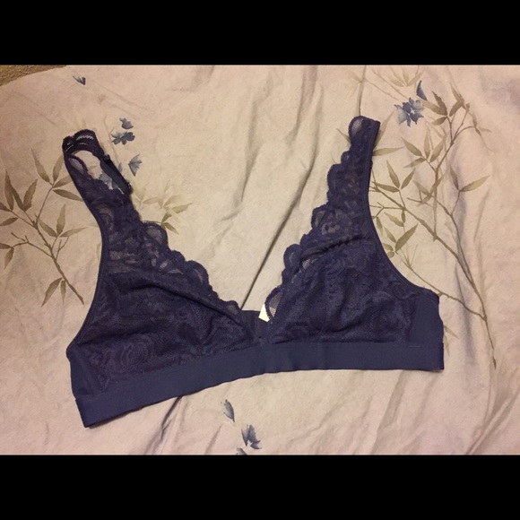 Pink by Victoria Secrets Navy Blue Brallette