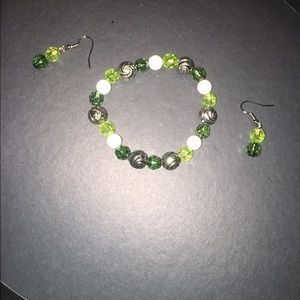 🍀Bracelet/Earrings🍀 Hand Made