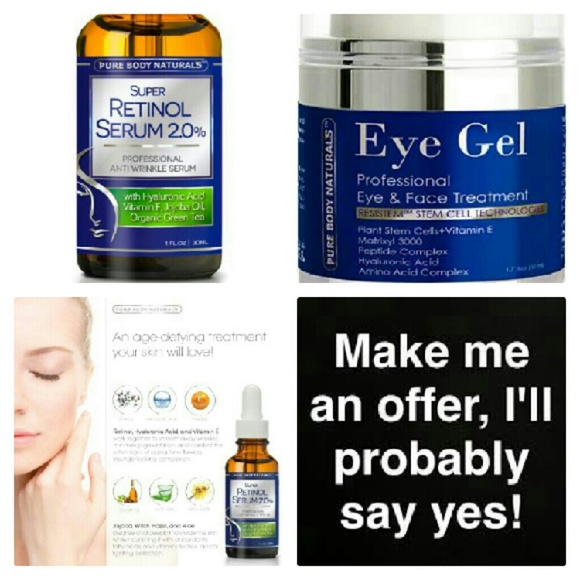 PRICE DROP-NWT'--PROFESSIONAL SERUM-EYE GEL