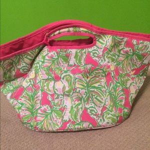 Lilly Pulitzer insulated beverage bucket