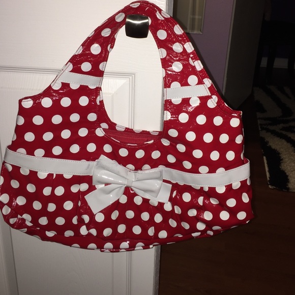 Polka dot bag