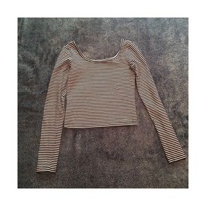long sleeve crop