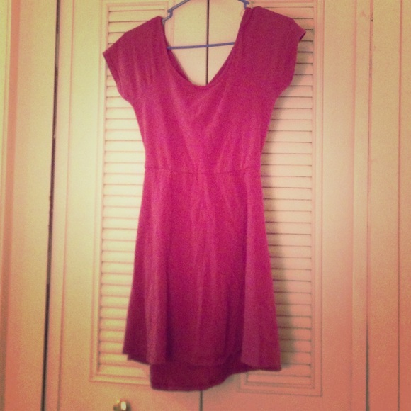 Maroon dress