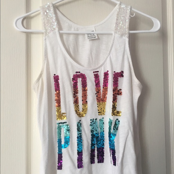 Pink Victoria's Secret Tank Top