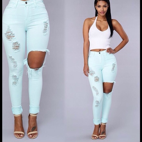 Brand New Distressed Denim