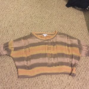 Knit crop top