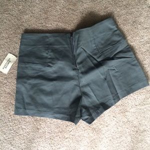 NEW Forever 21 Grey High Waisted Shorts