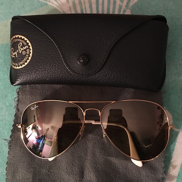 Ray-Ban Accessories - Gold Ray Bans
