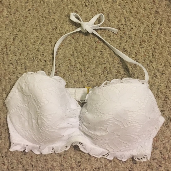 White bikini top