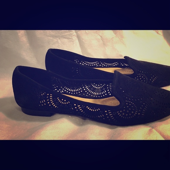 Vince Camuto Black Suede sze 10