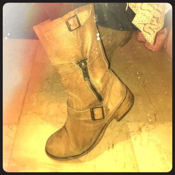 STEVE MADDEN Women's "Kavilier" Leather Boots