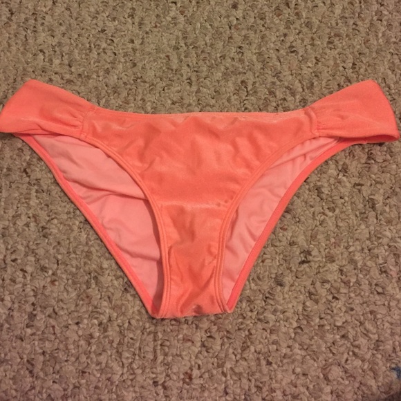 Orange bikini bottoms