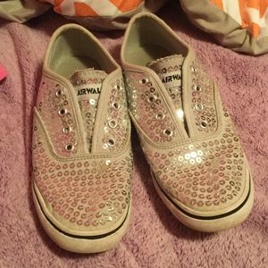 Sparkly flats