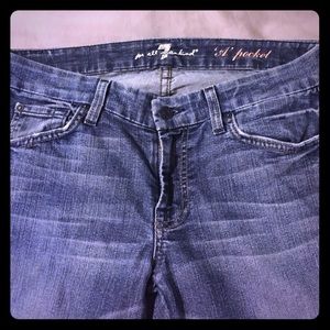 7 for all Mankind "A" Pocket flare jeans