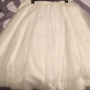 White Tutu Skirt
