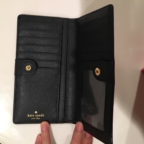 Kate Spade black&nude wallet - Picture 3 of 3