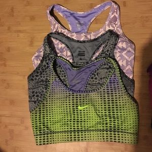 Nike sports bras
