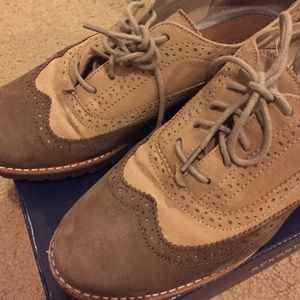 Sperry oxfords.