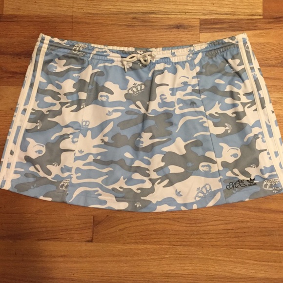 Adidas missy Elliot camo skirt
