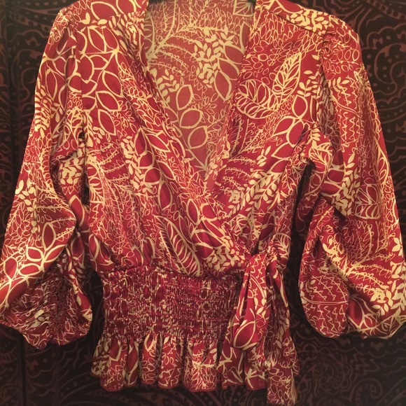 Balloon sleeve top