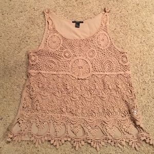 Lace tank