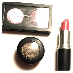 Lot of 3 Mac Eye Shadow Limited Edition Lipstick