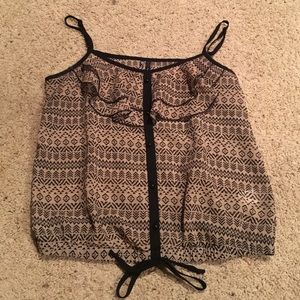 Patterned tank top