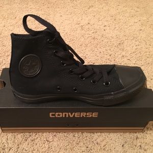 Black Hightop Converse