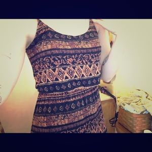 Maxi Aztec Dress