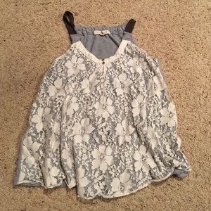 Lace tank top