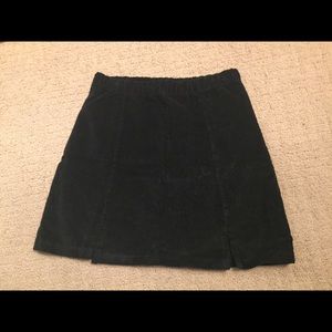 Brandy Melville black corduroy meana
