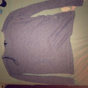 Blue long sleeve shirt