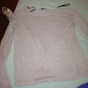 Grey long sleeve shirt
