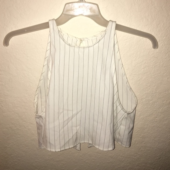 American apparel cropped tank