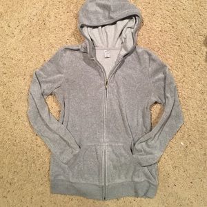 Lightweight, zip up hoodie