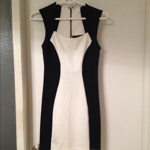 Forever 21 black and white work attire