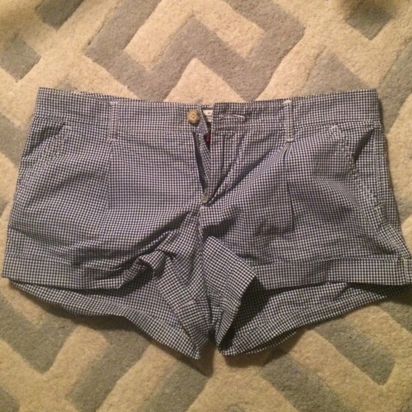 Plaid shorts