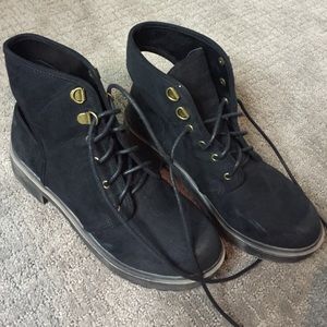 Black grunge Qupid boots