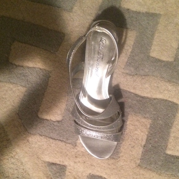 Silver heels